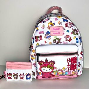 Loungefly Hello Kitty Monster Costumes Mini Backpack & Card Holder